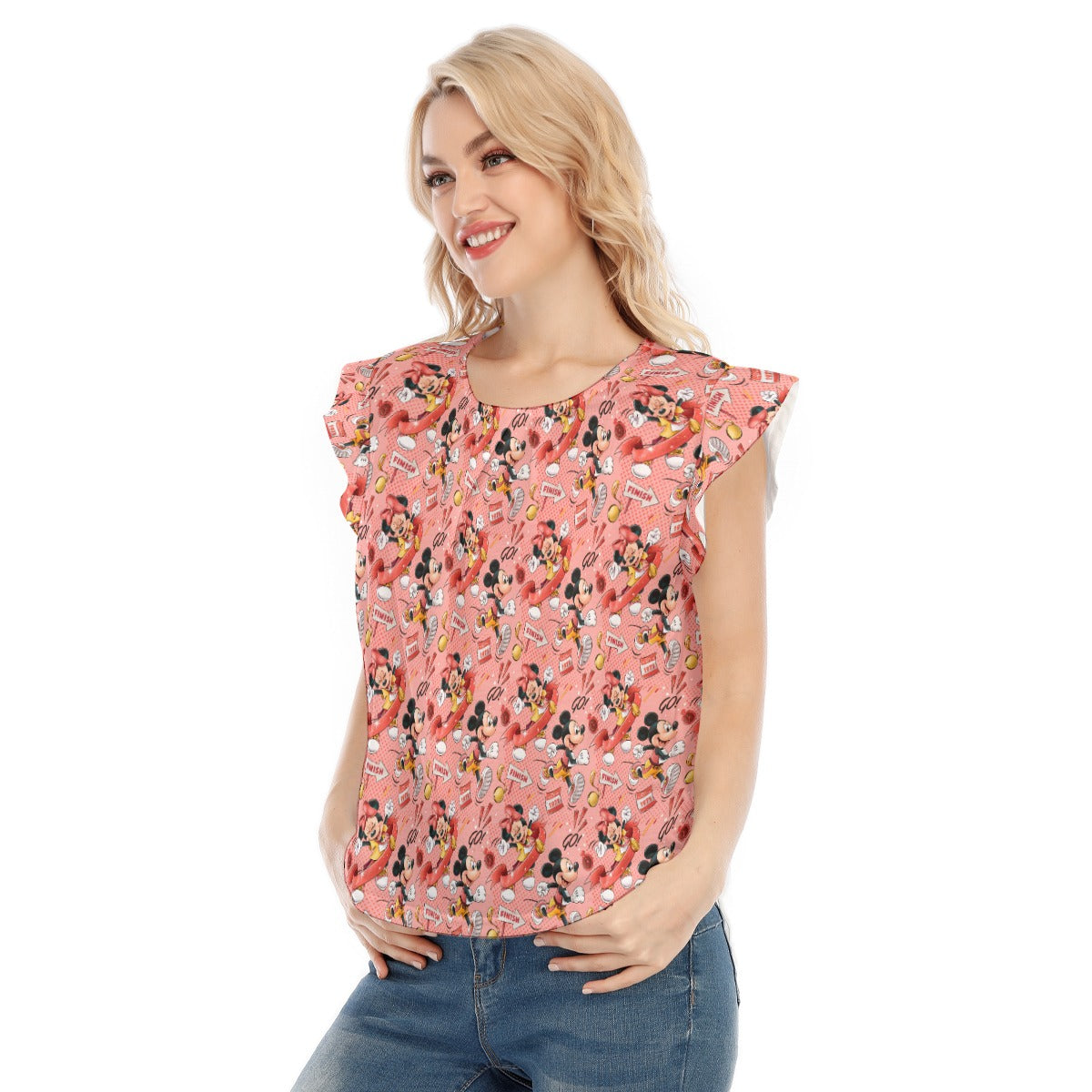 Power Couple Race Ready - Women’s Flutter Sleeve Top