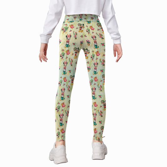 Garden Mouse Helpers at Work - Kid's Leggings