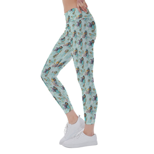 Whimsical Desert Princess - Women's Yoga Leggings
