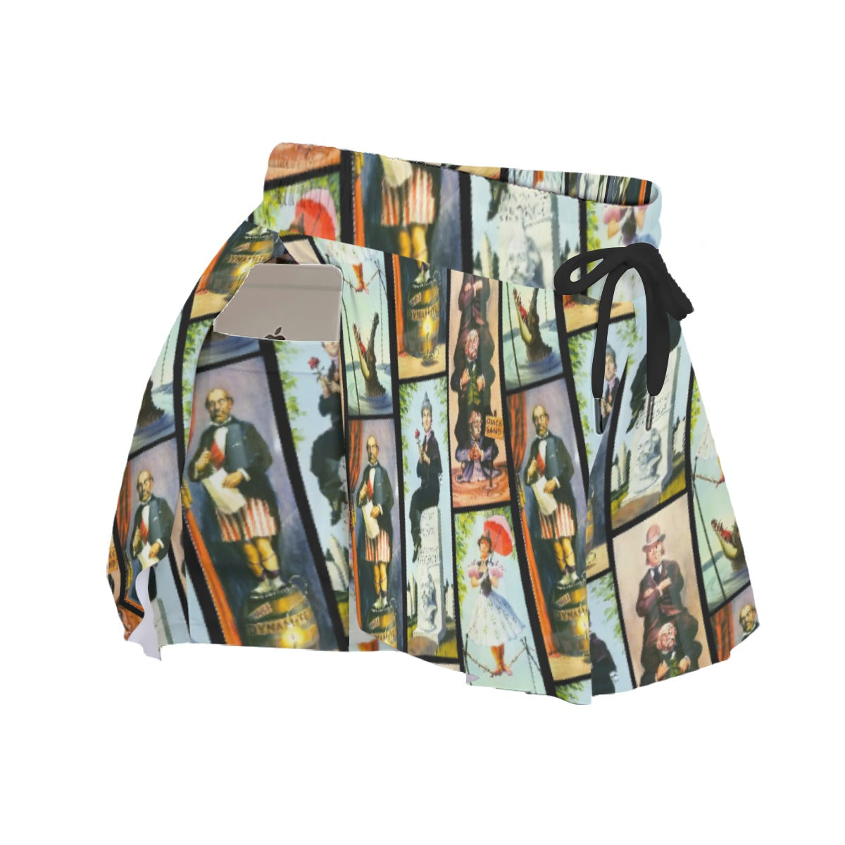 Stretch Room Portraits - Women's Flowy Pocket Shorts