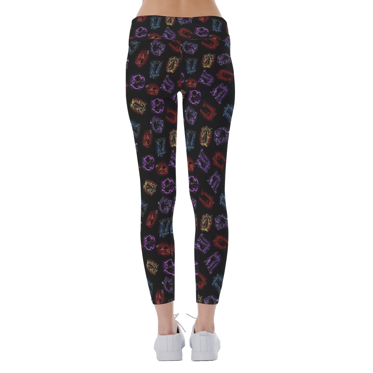 Villain Silhouettes Sparkle - Women's Yoga Leggings