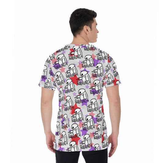 White Robot Balala - Men's Short Sleeve T-Shirt