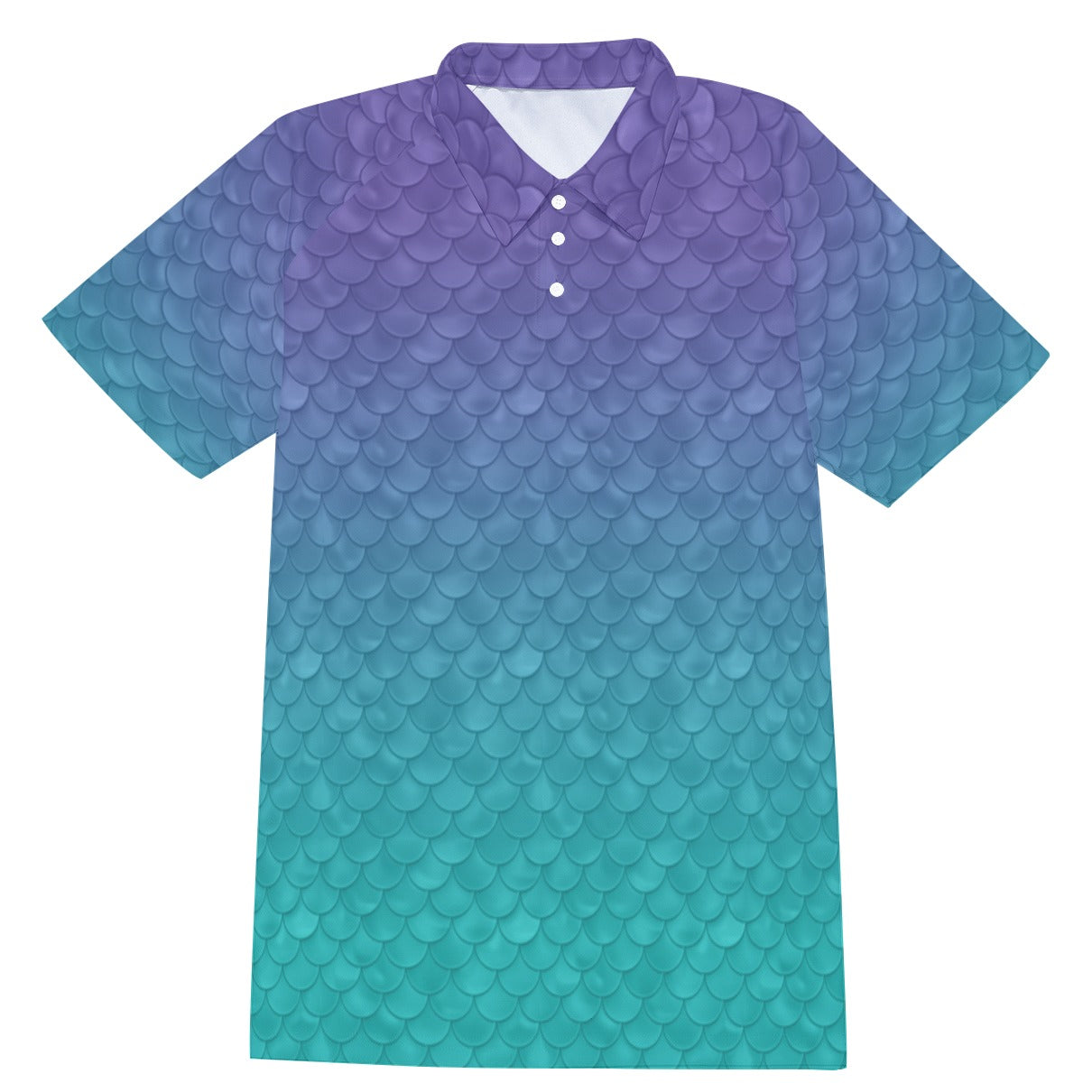 Dreamy Mermaid Scales - Men's Polo Shirt
