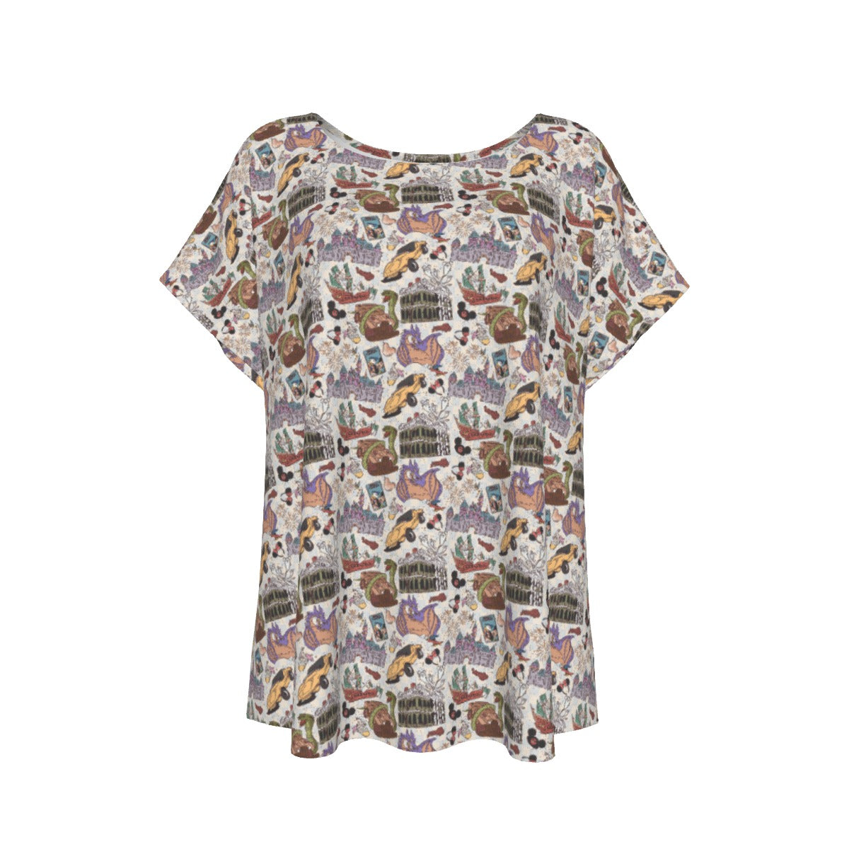 West Coast DLR - Women’s Relaxed Fit Scoop Tee