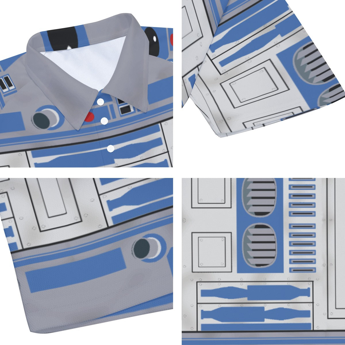 Little Blue Droid - Men's Polo Shirt