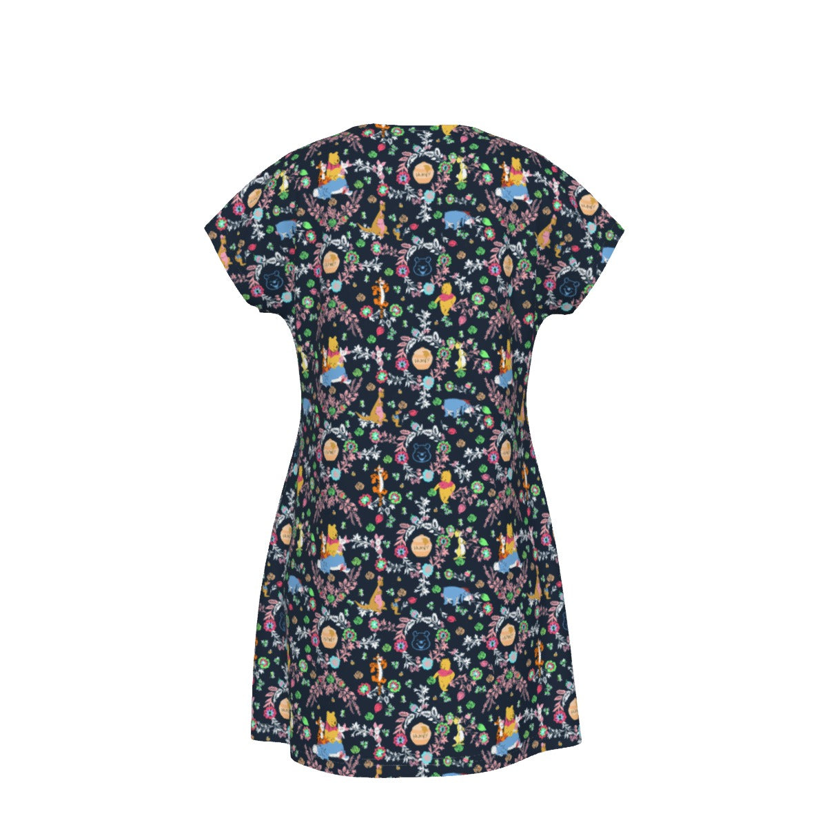 Garden Whimsy - Hundred Acre Blooms - Women's T-Shirt Dress