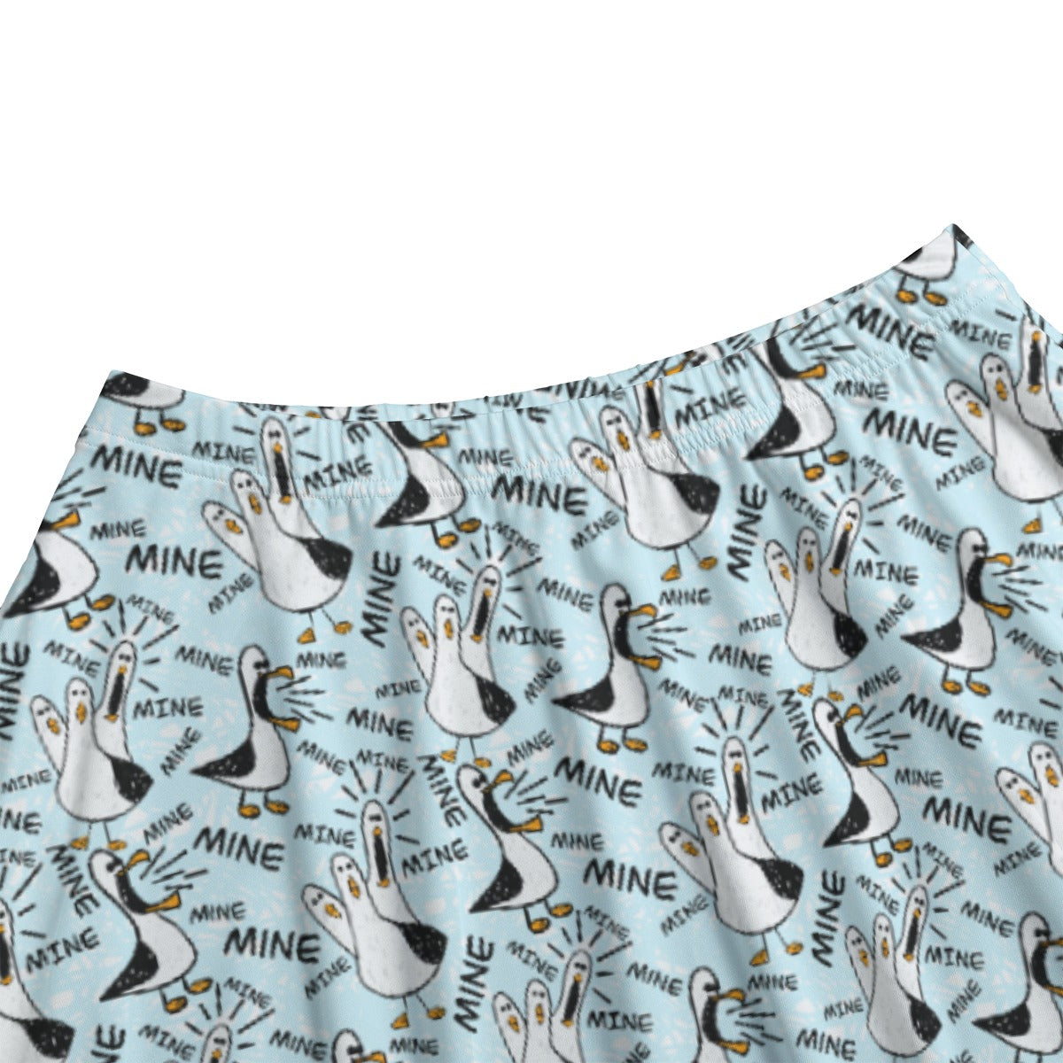 Mine Mine Mine Seagulls - Women’s Pocket Midi Skirt