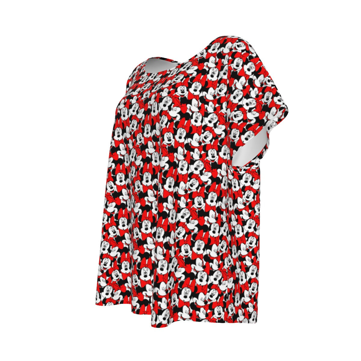 Many Faces of Polka Dot Mouse - Women’s Relaxed Fit Scoop Tee