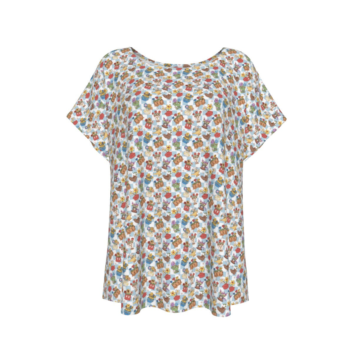 Flourishing Fairytale Pots - Women’s Relaxed Fit Scoop Tee
