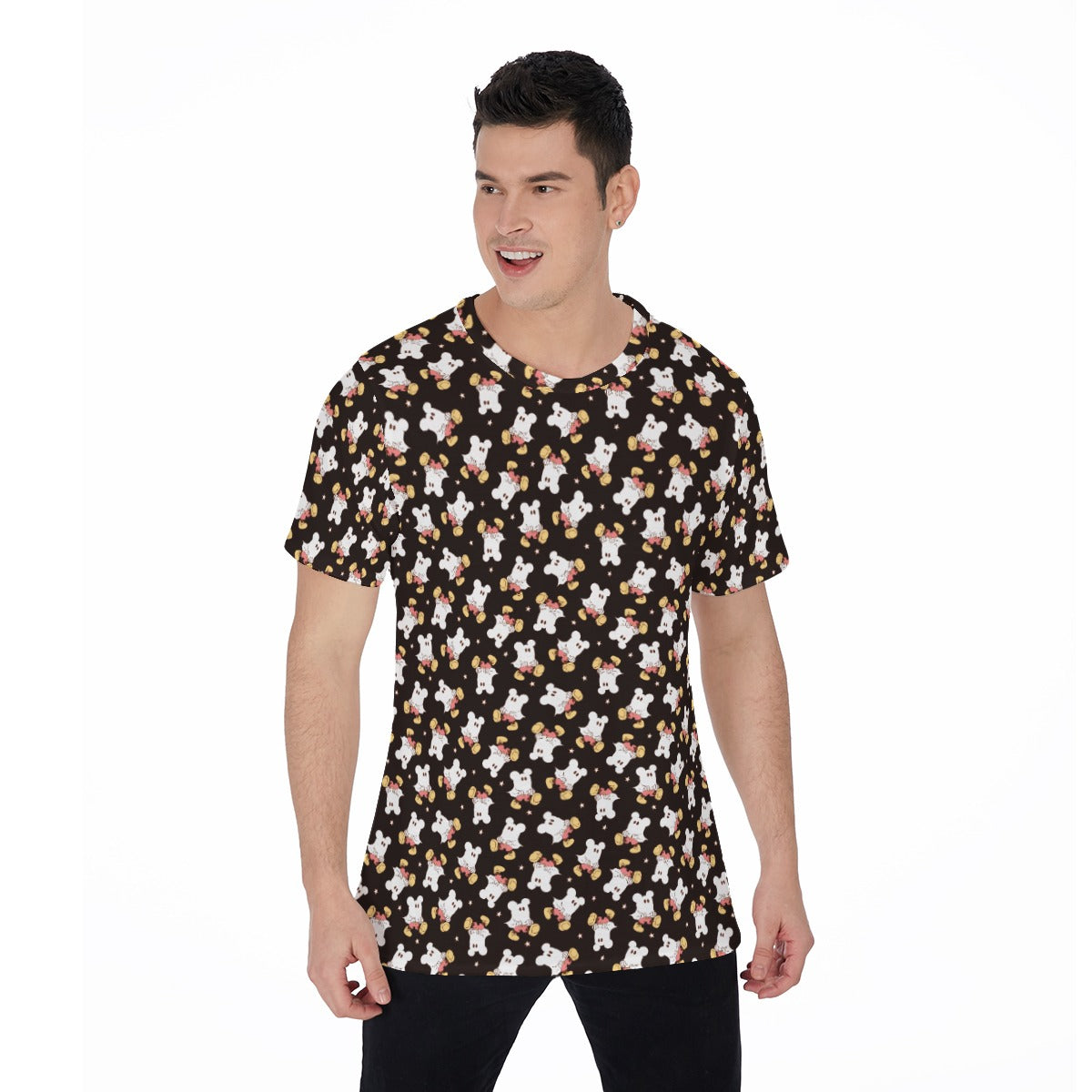 Ghostly Mouse - Men's Short Sleeve T-Shirt