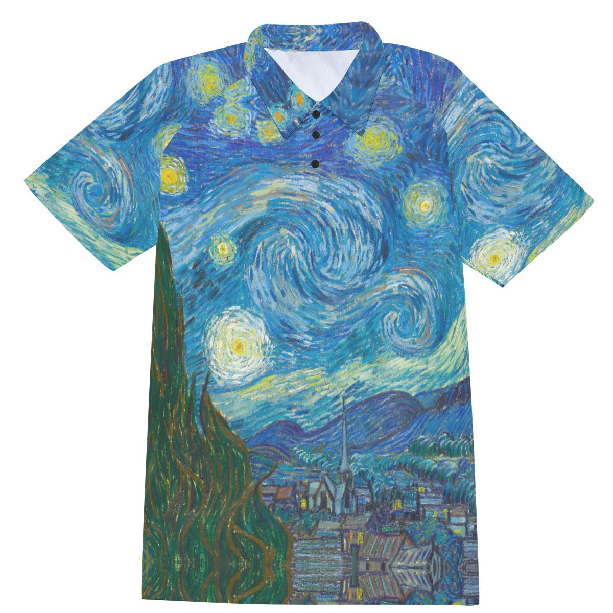 Van Gogh Starry Night - Men's Polo Shirt