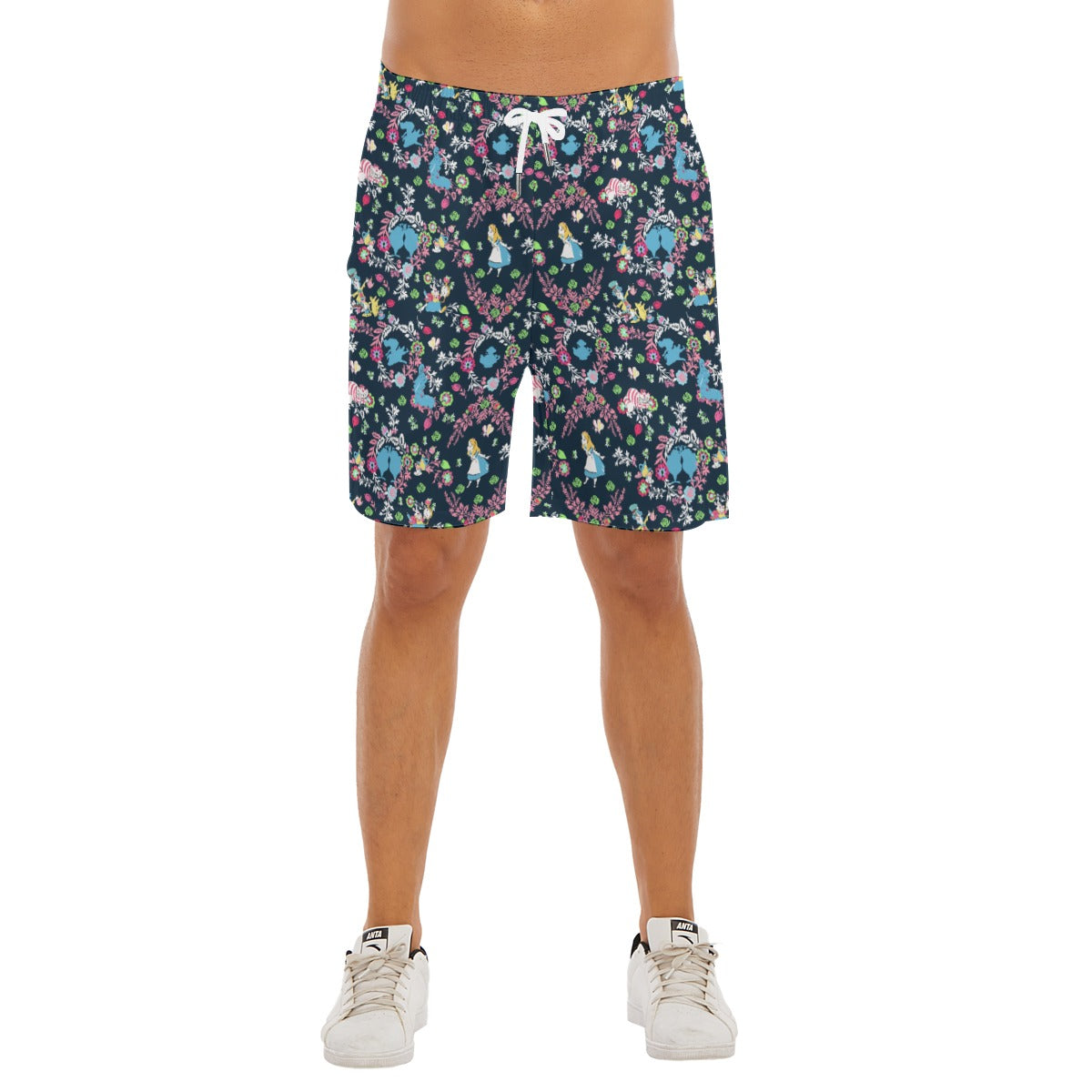 Garden Whimsy - Wonderland Dreams - Men’s Pocket Beach Shorts