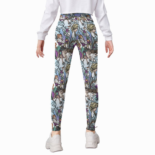 Enchanted Winter Journey - Kid's Leggings