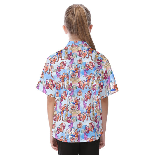 I Won't Say I'm In Love - Kid's Hawaiian Button Up Shirt