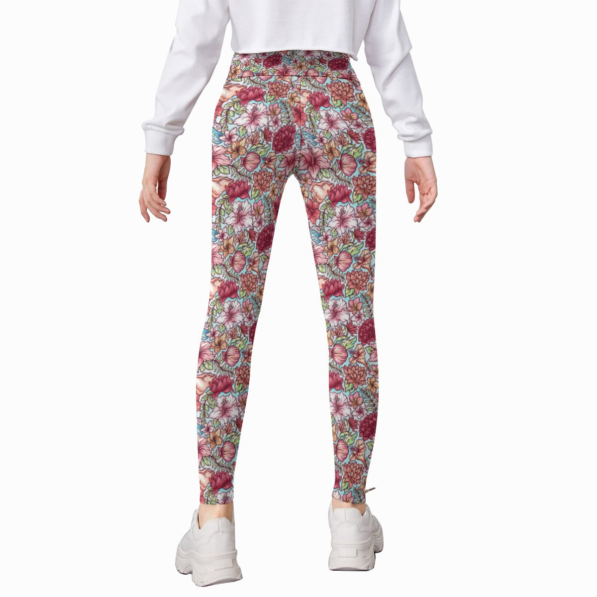 Fairytale Florals – Island Princess - Kid's Leggings