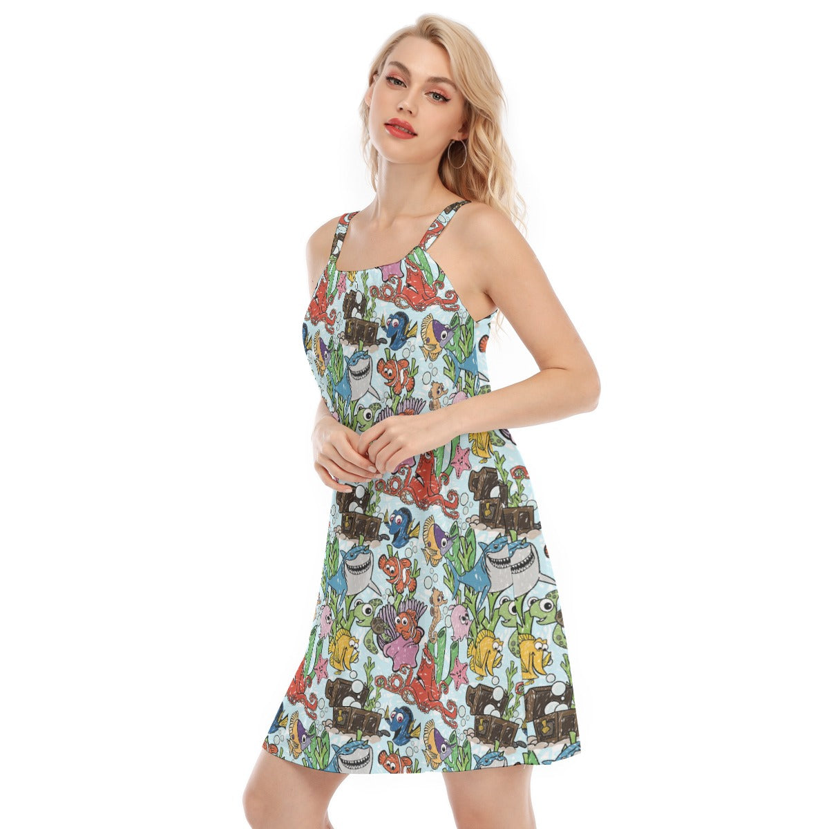 Fish Are Friends Reef - Women’s Adjustable Sundress