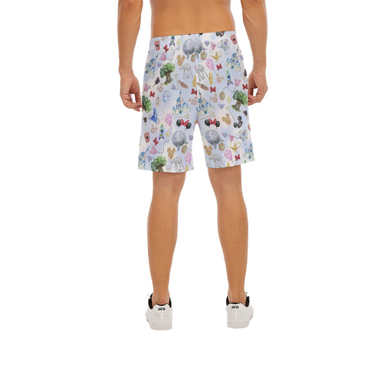 WDW Park Hopper - Men’s Pocket Beach Shorts