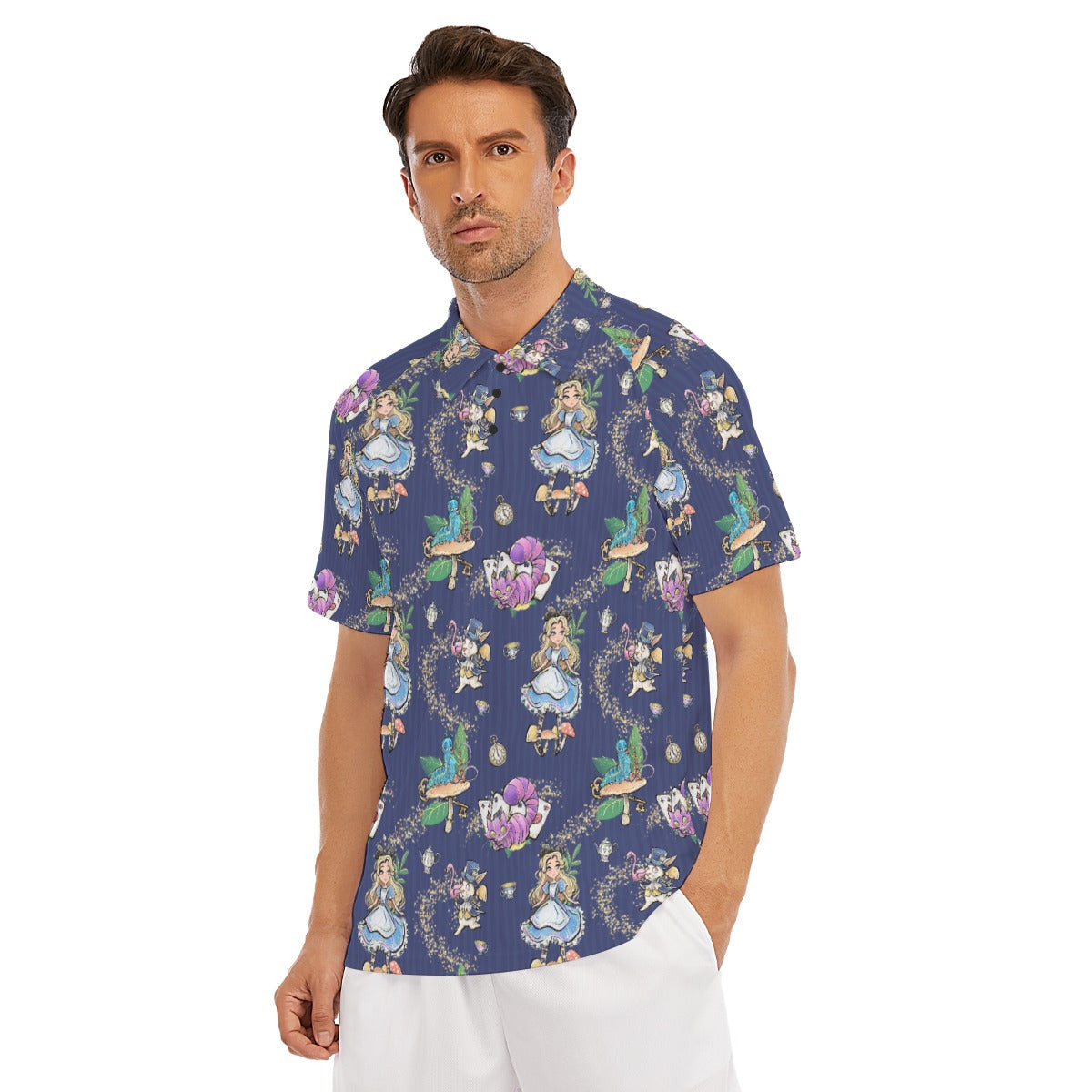Whimsical Enchanted Forest - Men's Polo Shirt