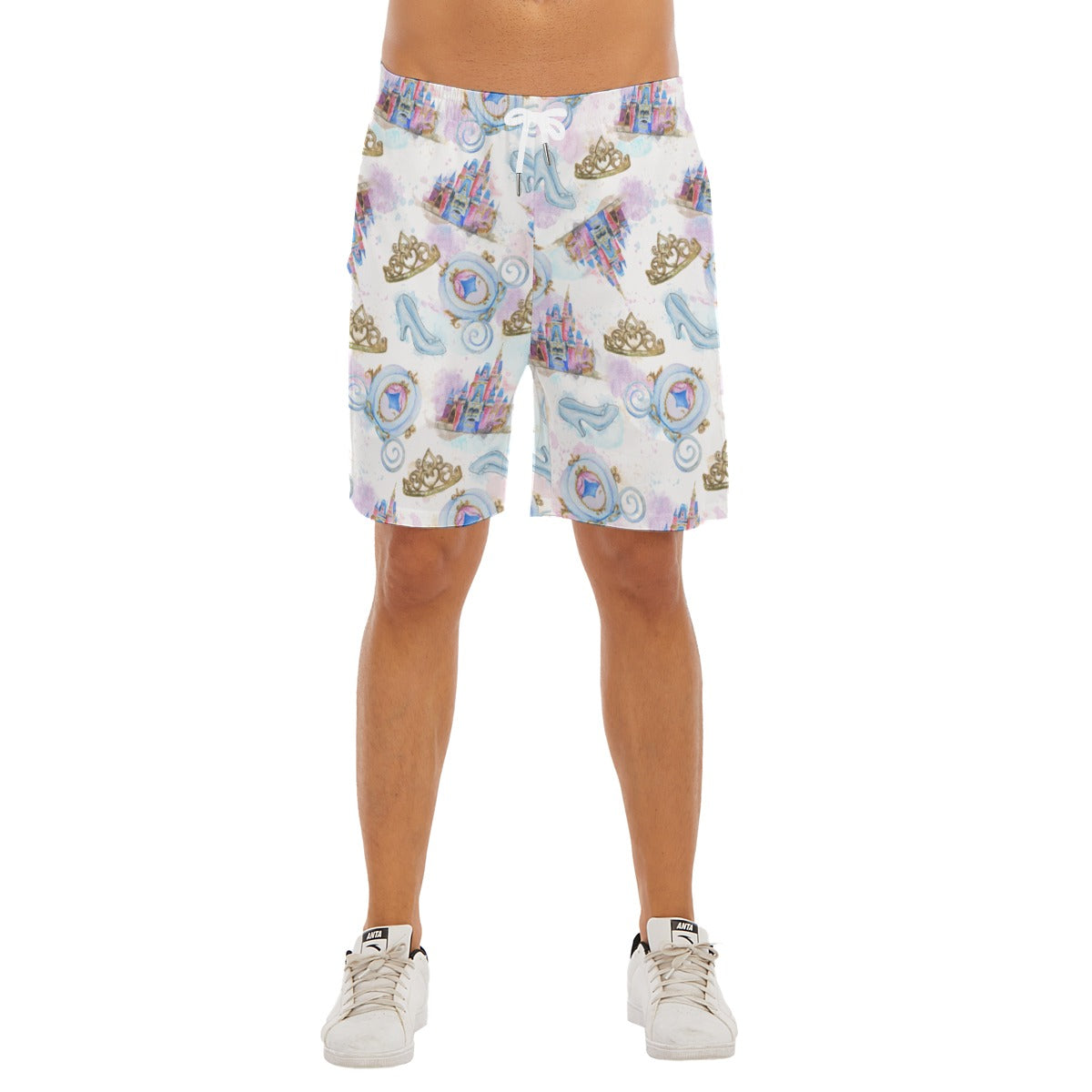 Watercolor Fairytale Fantasy - Men’s Pocket Beach Shorts