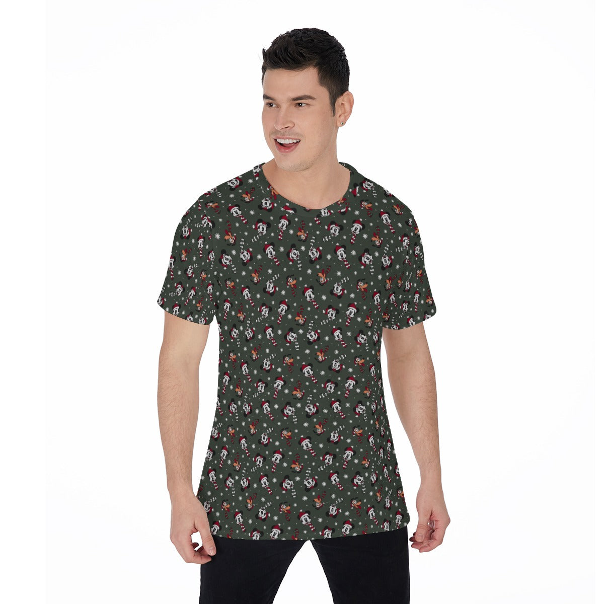 Vintage Holiday Friends - Men's Short Sleeve T-Shirt