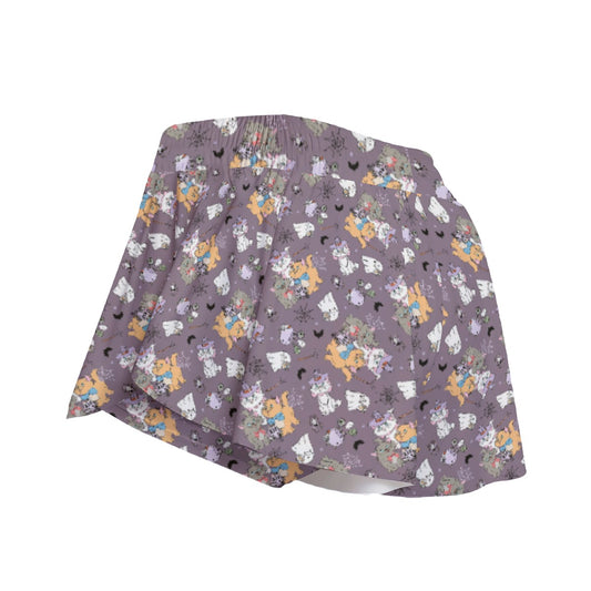 Spooky Fancy Felines - Women's Flowy Pocket Shorts