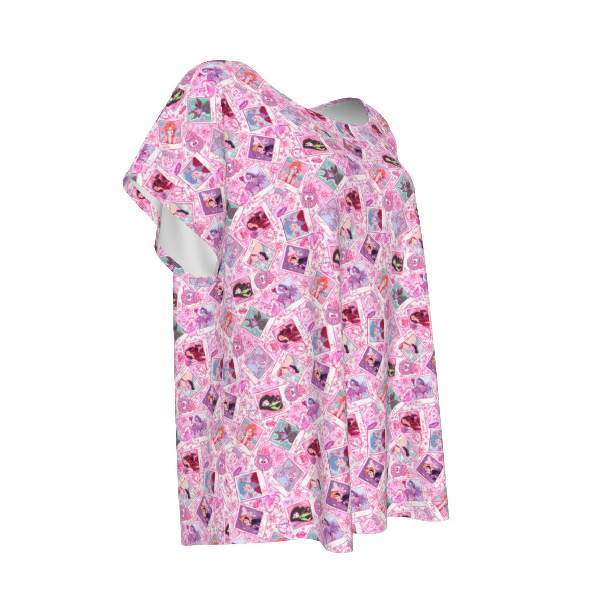 Poisoned Heart Villaintine - Women’s Relaxed Fit Scoop Tee