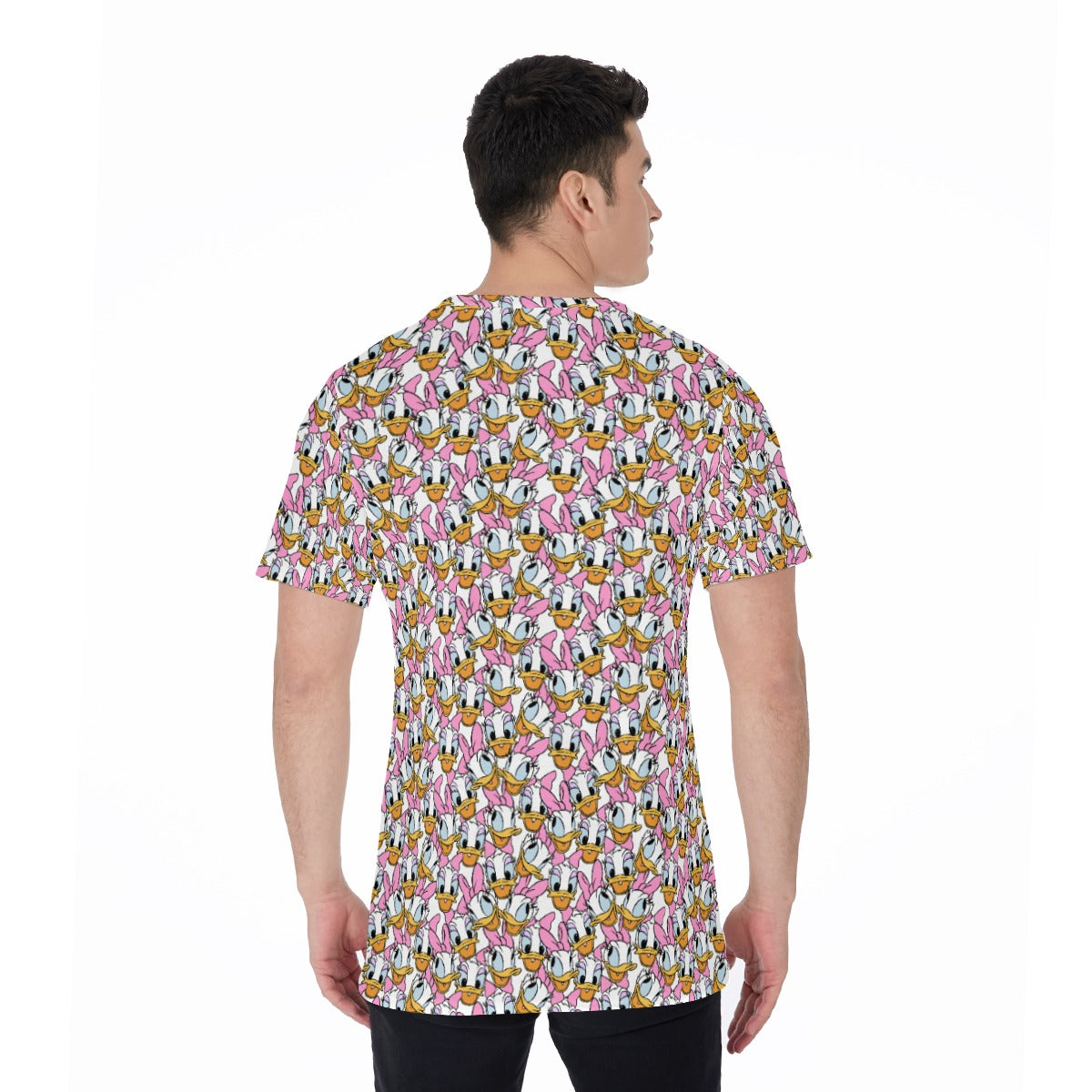 Many Faces of Sassy Duck - Men's Short Sleeve T-Shirt