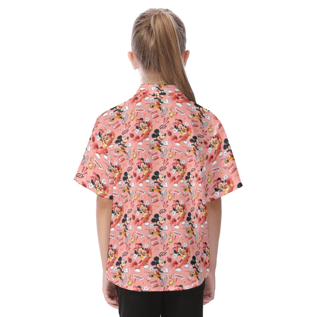 Power Couple Race Ready - Kid's Hawaiian Button Up Shirt