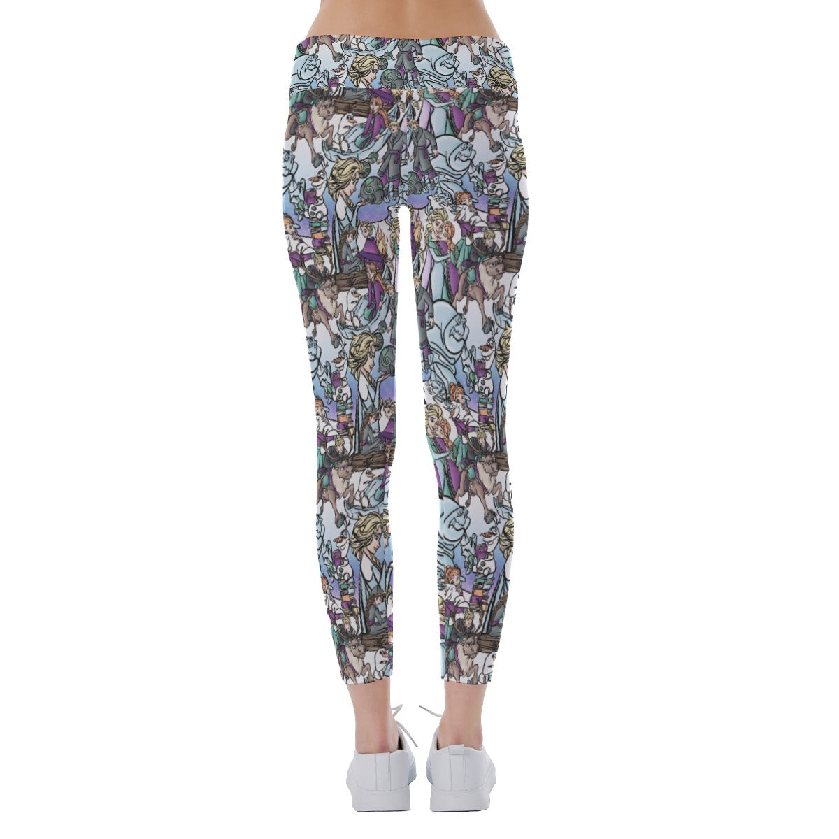 Enchanted Winter Journey - Women's Yoga Leggings