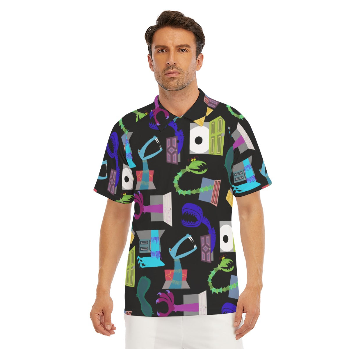 Monsters in Closets - Men's Polo Shirt