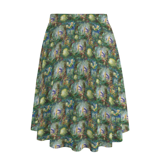 Pixie Fairy in Hollow - Women’s Pocket Midi Skirt