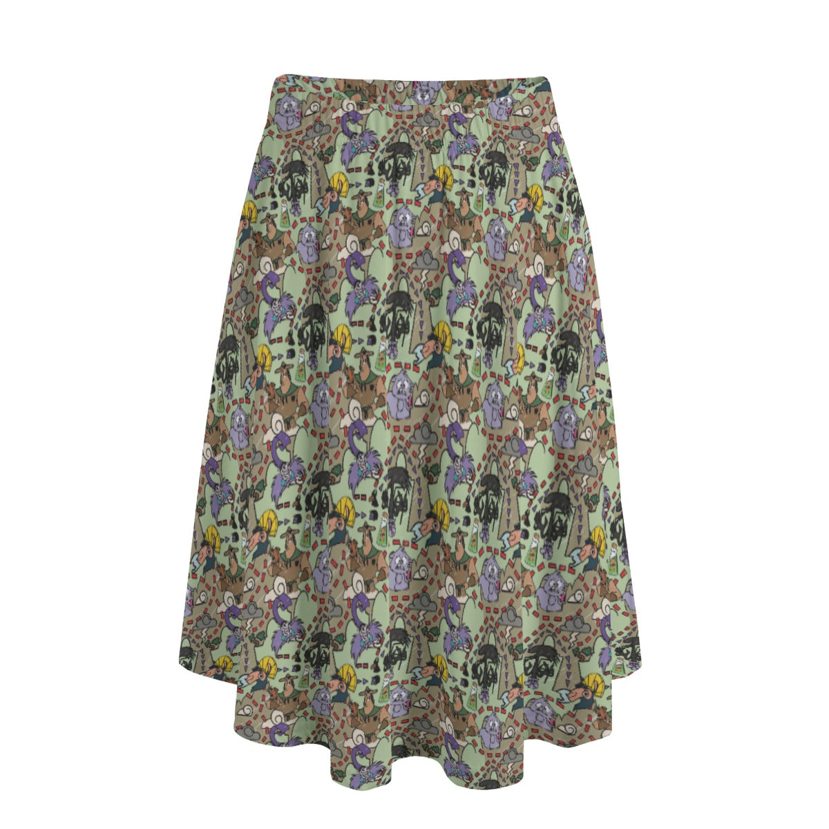 Emperor’s Chaotic Groove - Women’s Pocket Midi Skirt