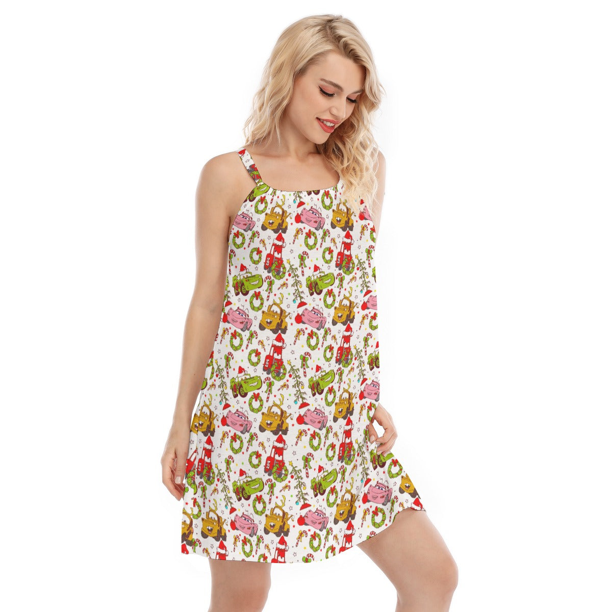 Holiday Race Day - Women’s Adjustable Sundress