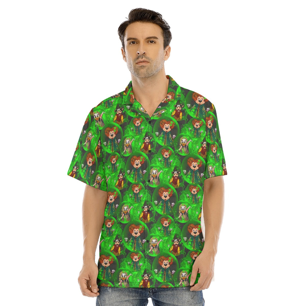 Wicked Witches’ Covenches - Men's Hawaiian Button Up Shirt