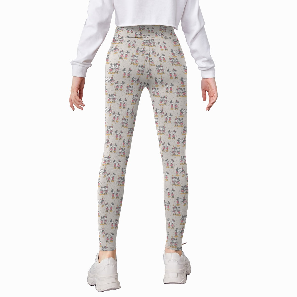 Retro Mouse & Partner - Kid's Leggings