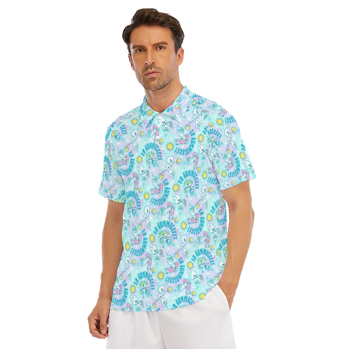 Sun-Kissed Snow Friend - Men's Polo Shirt