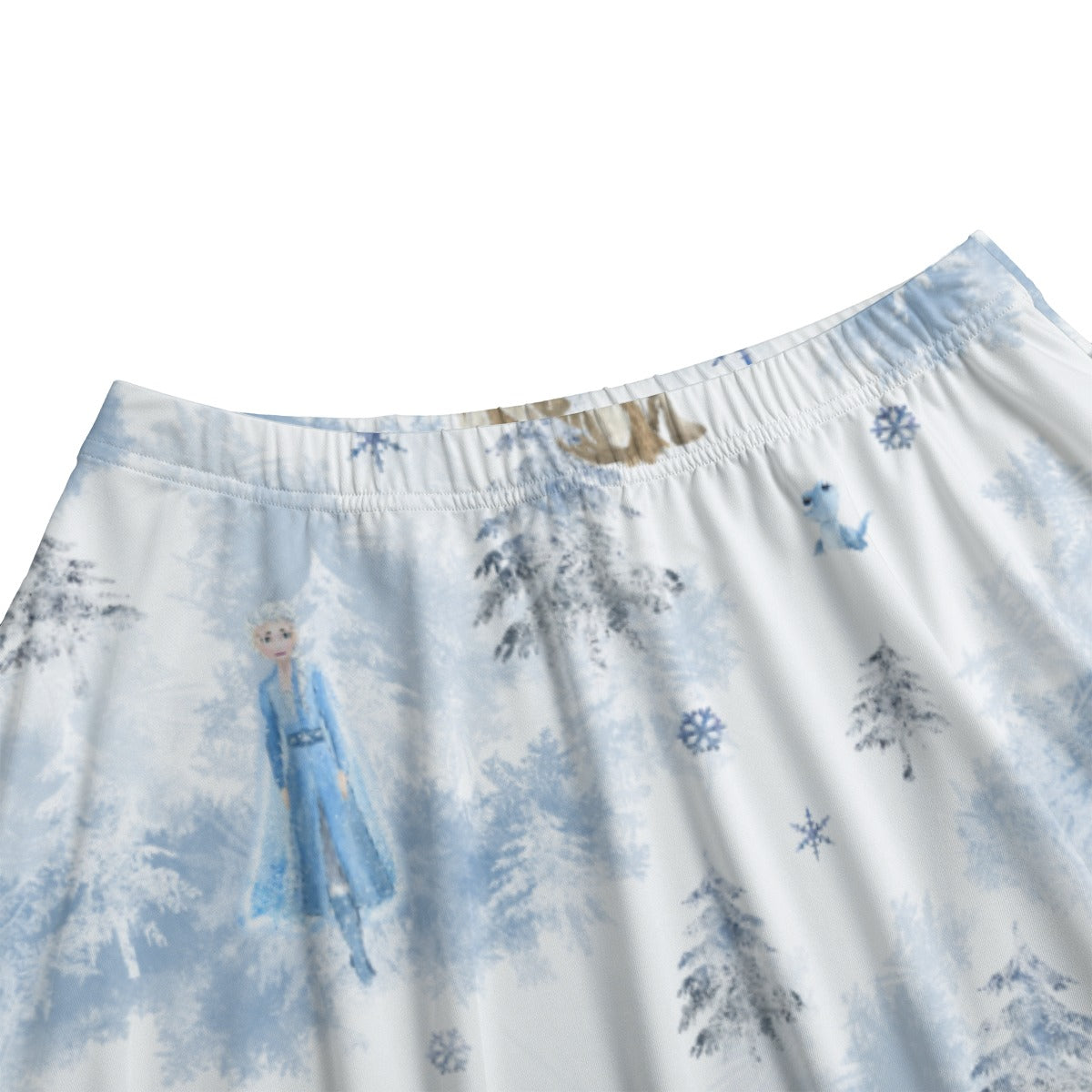 Enchanted Winter Landscape - Women’s Pocket Midi Skirt