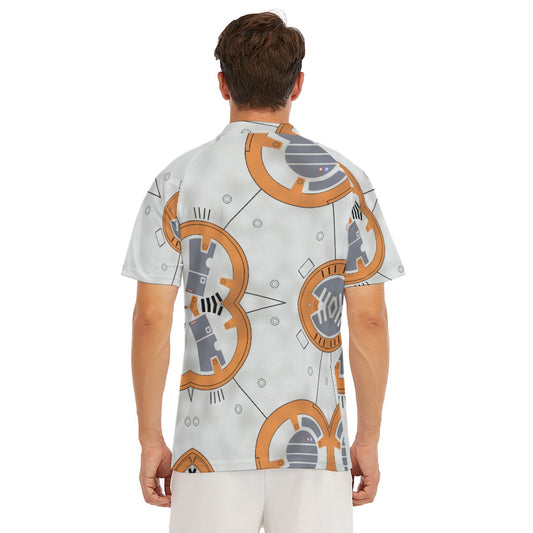 Little Round Droid - Men's Polo Shirt