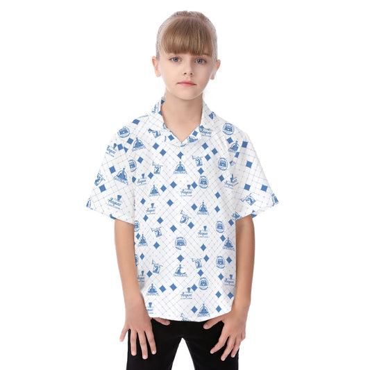 Chez Little Chef - Kid's Hawaiian Button Up Shirt