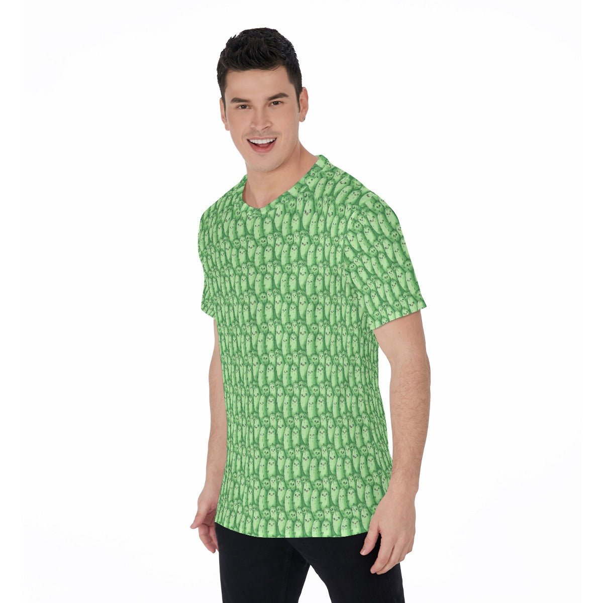 Kawaii Pickle Party - Men's Short Sleeve T-Shirt