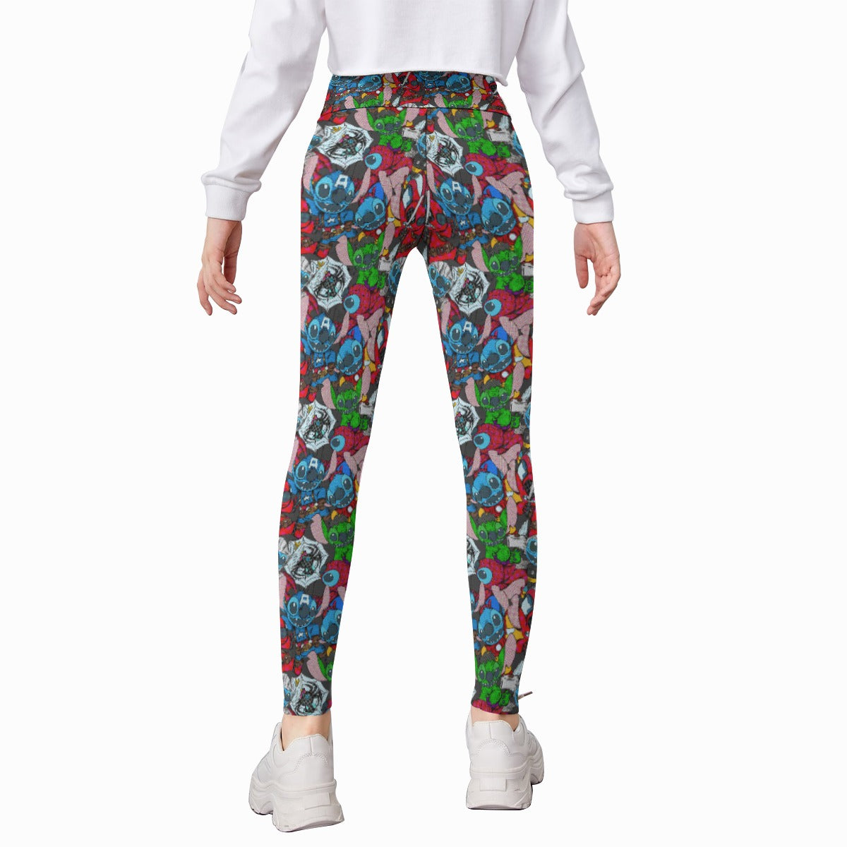 Superhero Stitch - Heroes Assembled - Kid's Leggings