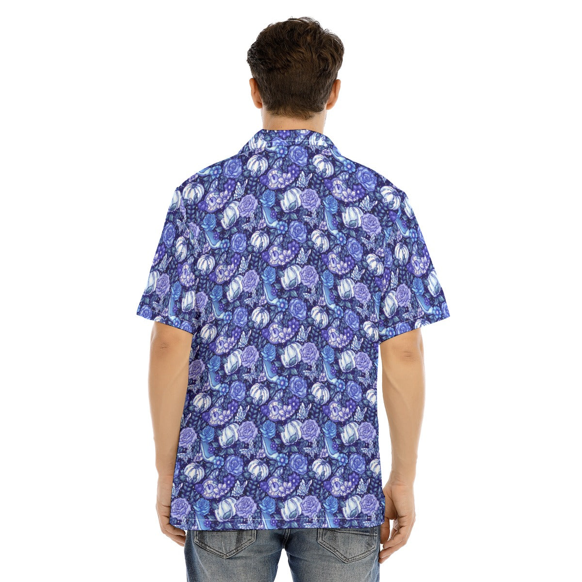 Fairytale Florals – Royal Ball - Men's Hawaiian Button Up Shirt