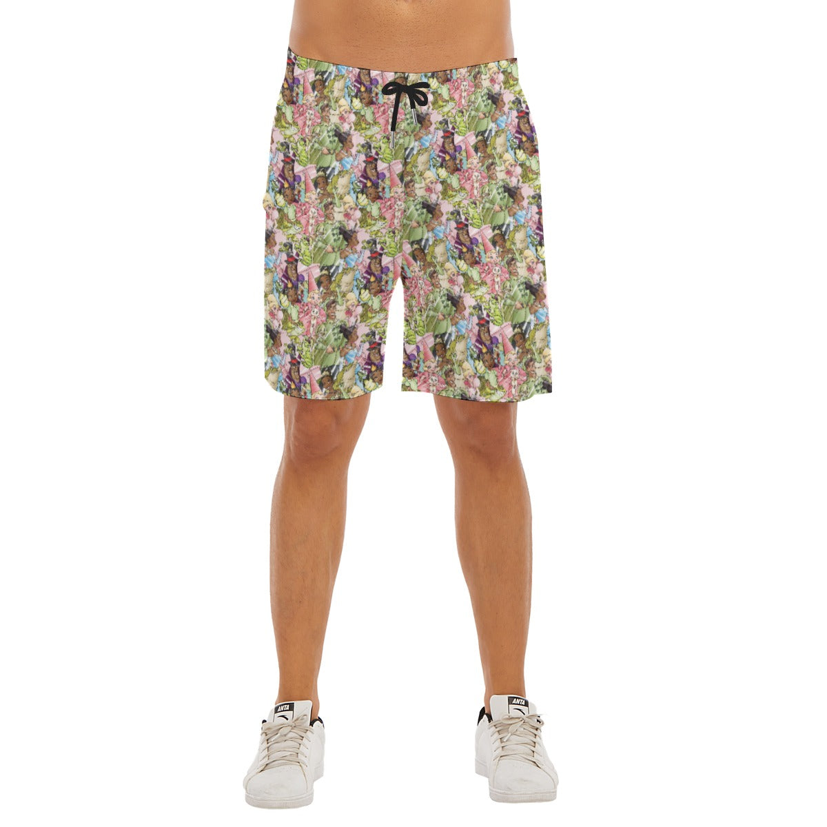 Bayou Royal Sketch - Men’s Pocket Beach Shorts