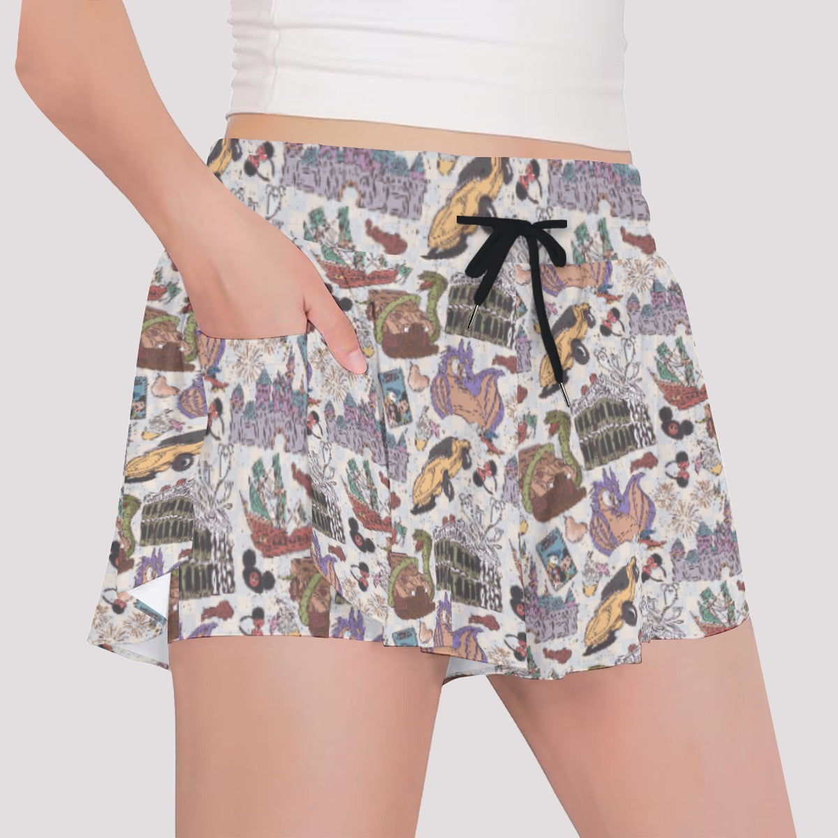 West Coast DLR - Girls’ Flowy Pocket Shorts