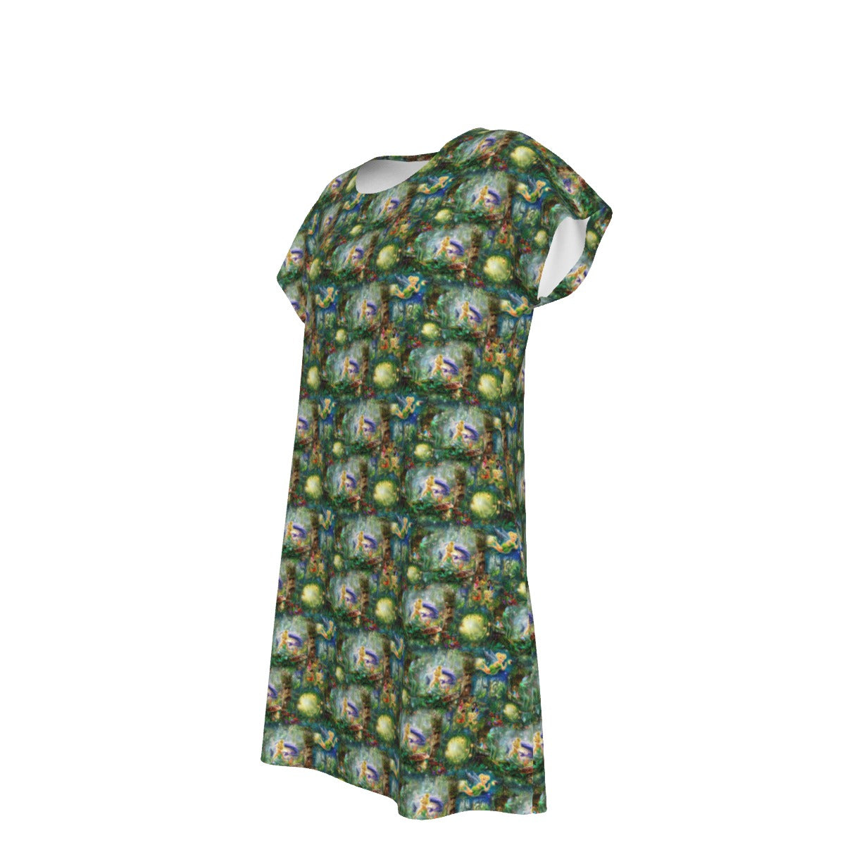 Pixie Fairy in Hollow - Women's T-Shirt Dress
