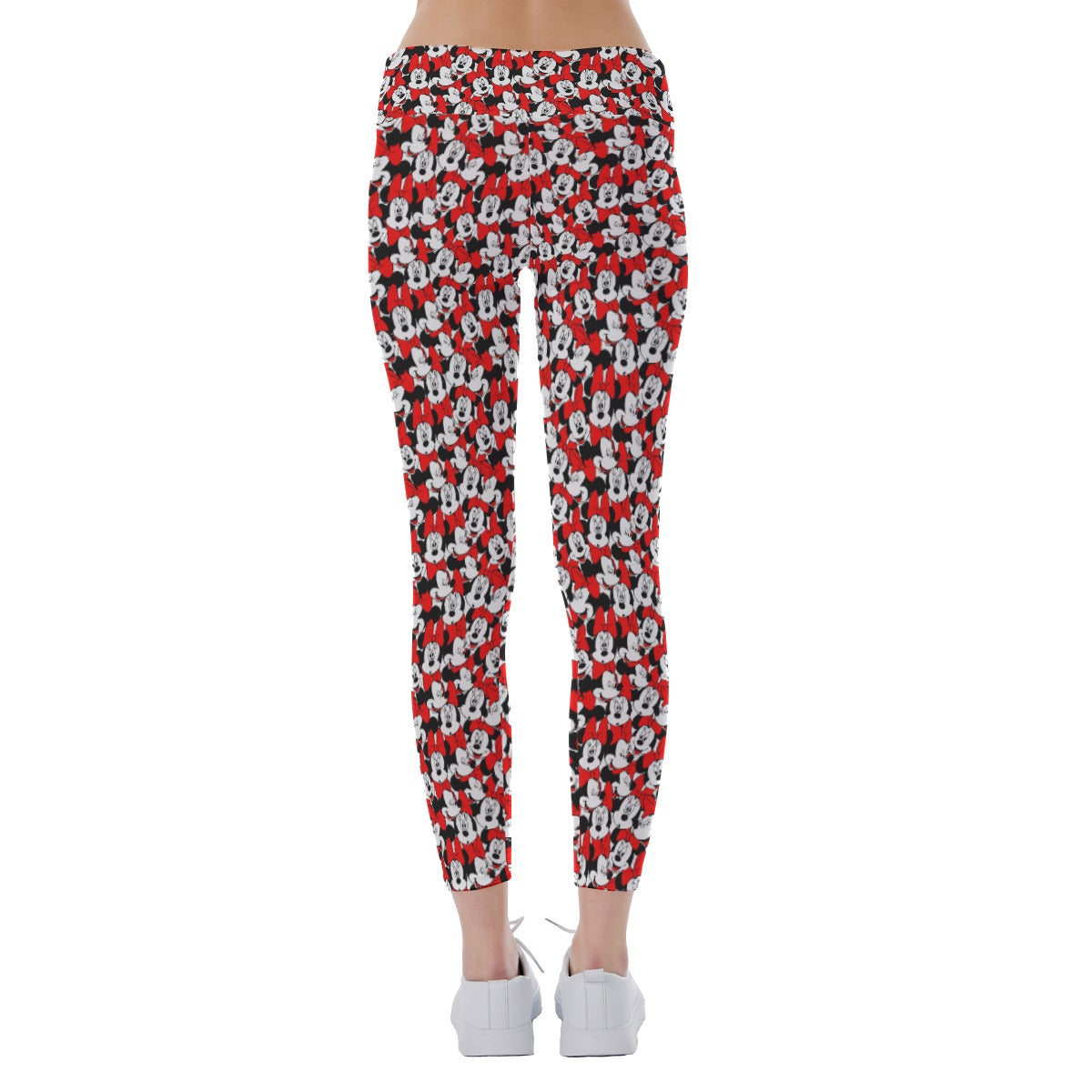 Many Faces of Minnie Mouse - Women's Yoga Leggings