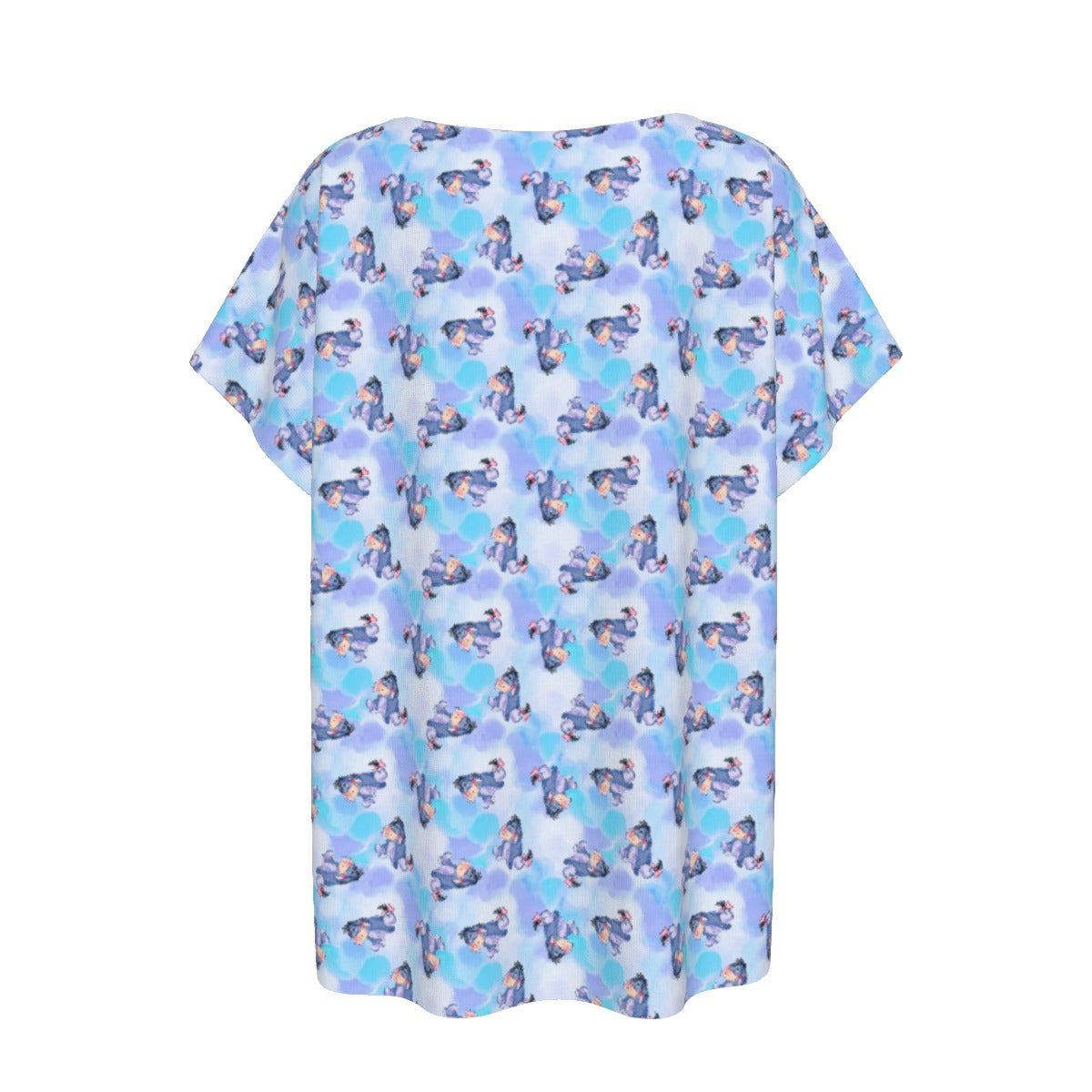 Watercolor Gentle Donkey - Women’s Relaxed Fit Scoop Tee