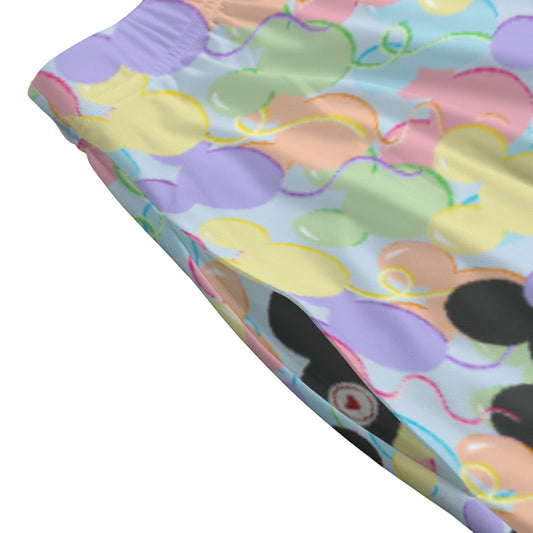 Pastel Mouse Ear Balloons - Women’s Pocket Midi Skirt