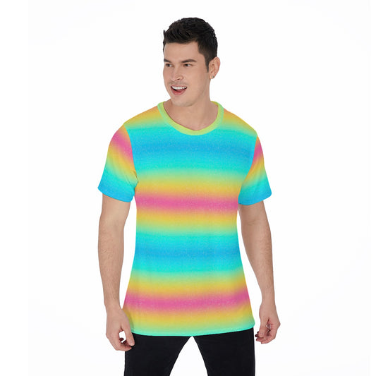 Rainbow Ombre - Men's Short Sleeve T-Shirt
