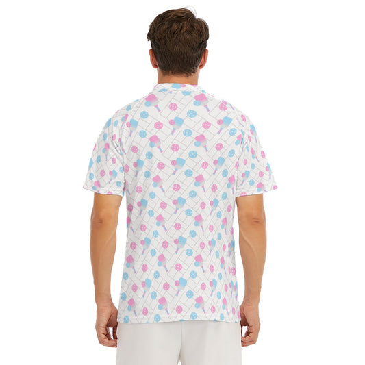 Pickleball Court Spin - Men's Polo Shirt
